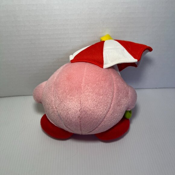KIRBY PARASOL UMBRELLA All Star Collection 5" Plush - Little Buddy - Picture 2 of 4